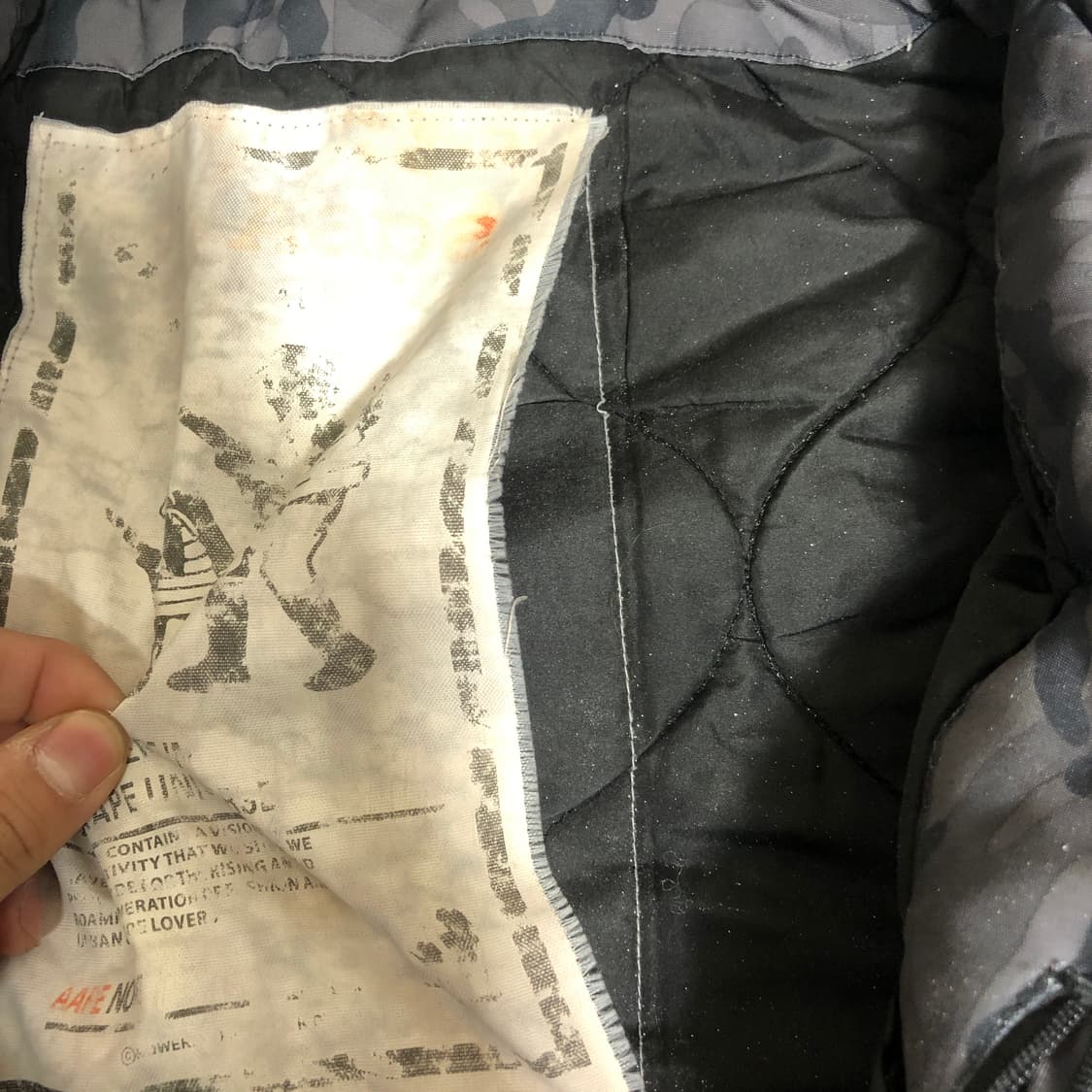 APE 에이프 90s 롱 점퍼 3XL 상품이미지2