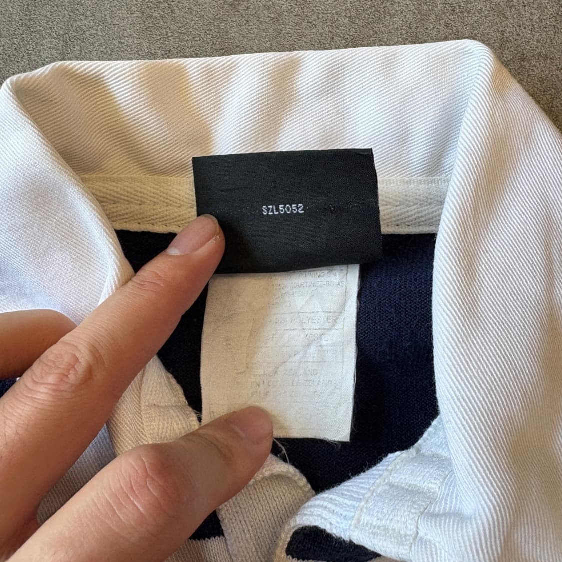 90년대 뉴질랜드 생산 럭비 티셔츠 상품이미지7