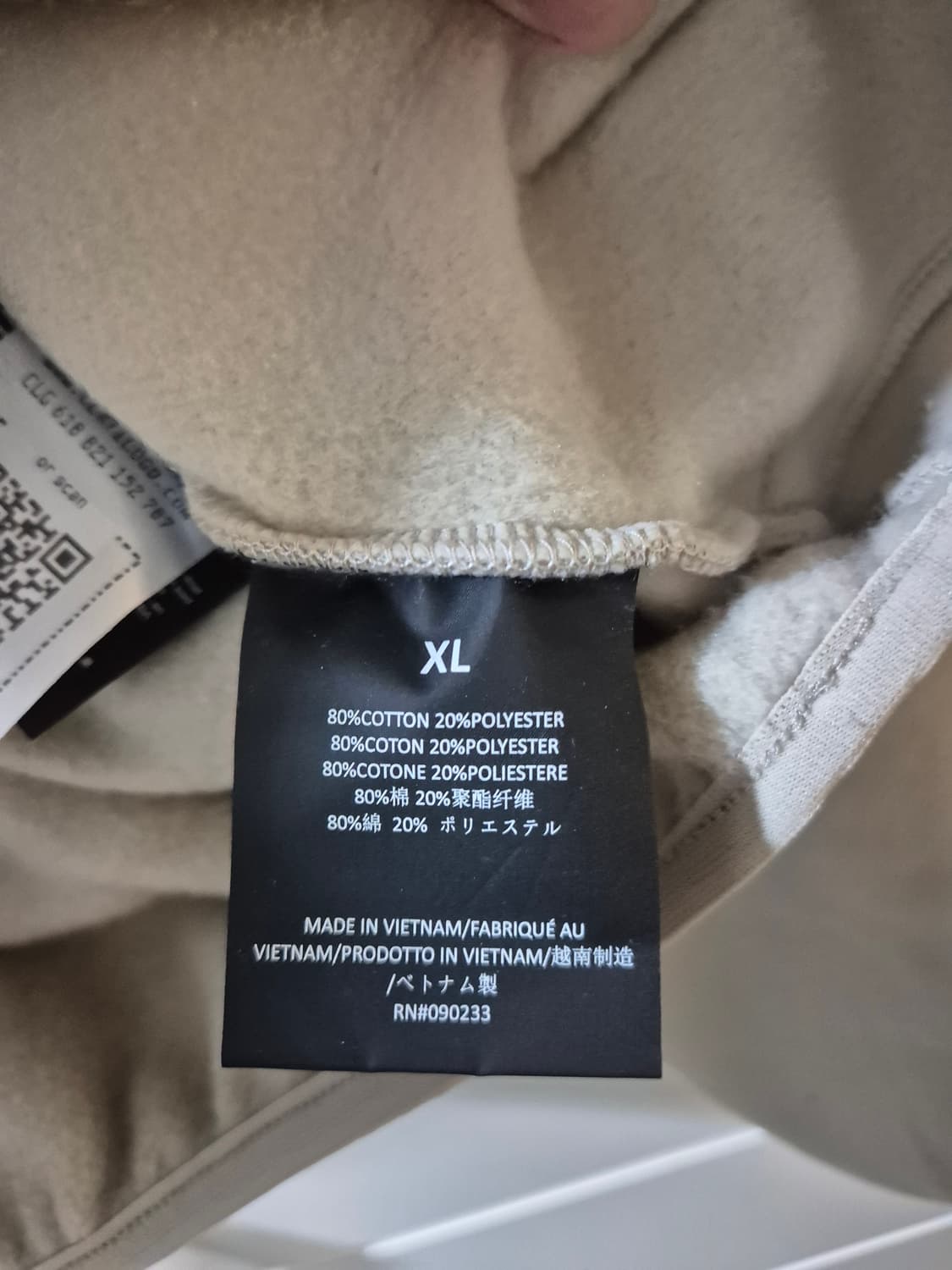 피오갓 에센셜 x nba 콜라보 후디 XL 상품이미지3