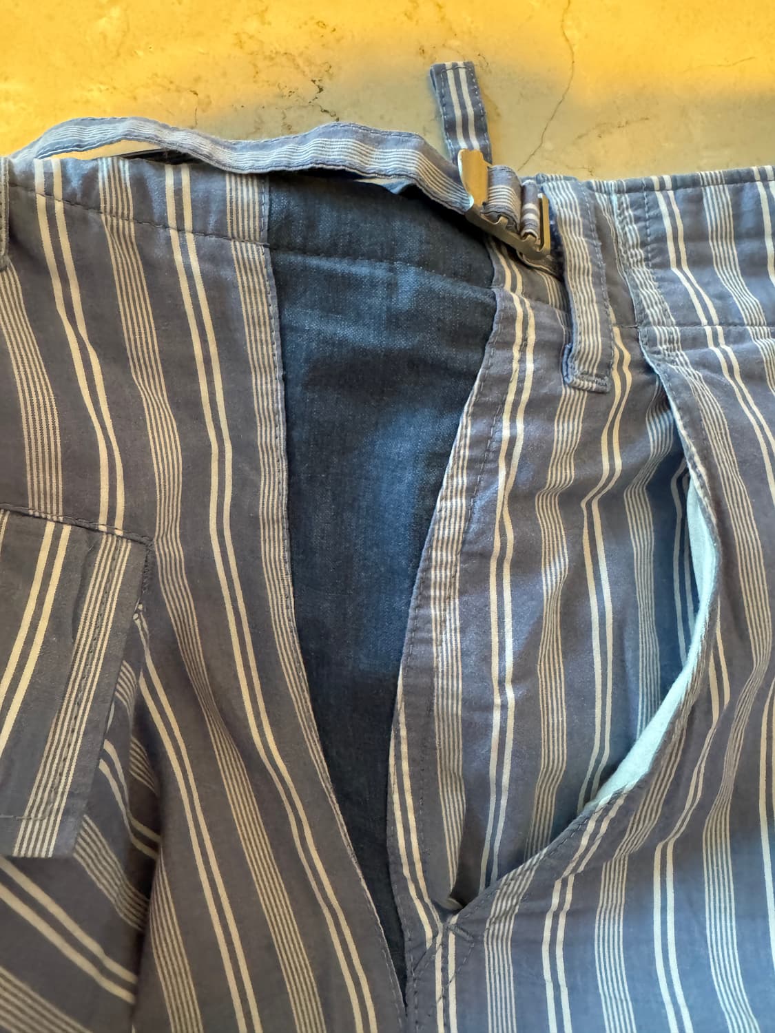 언유즈드 스트라이프 팬츠 상품이미지3