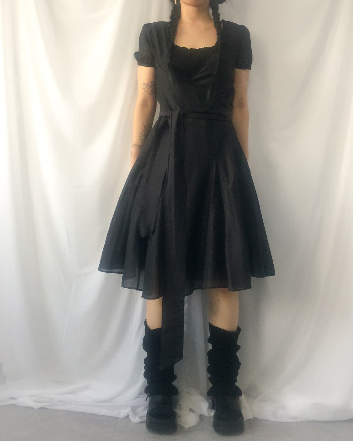 Wrap see through onepiece 상품이미지6