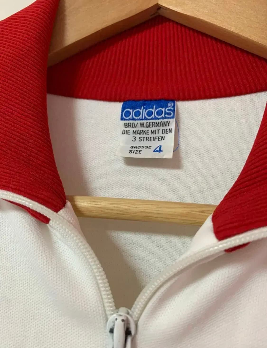 아디다스 서독제 져지 빨강 하단로고 상품이미지2