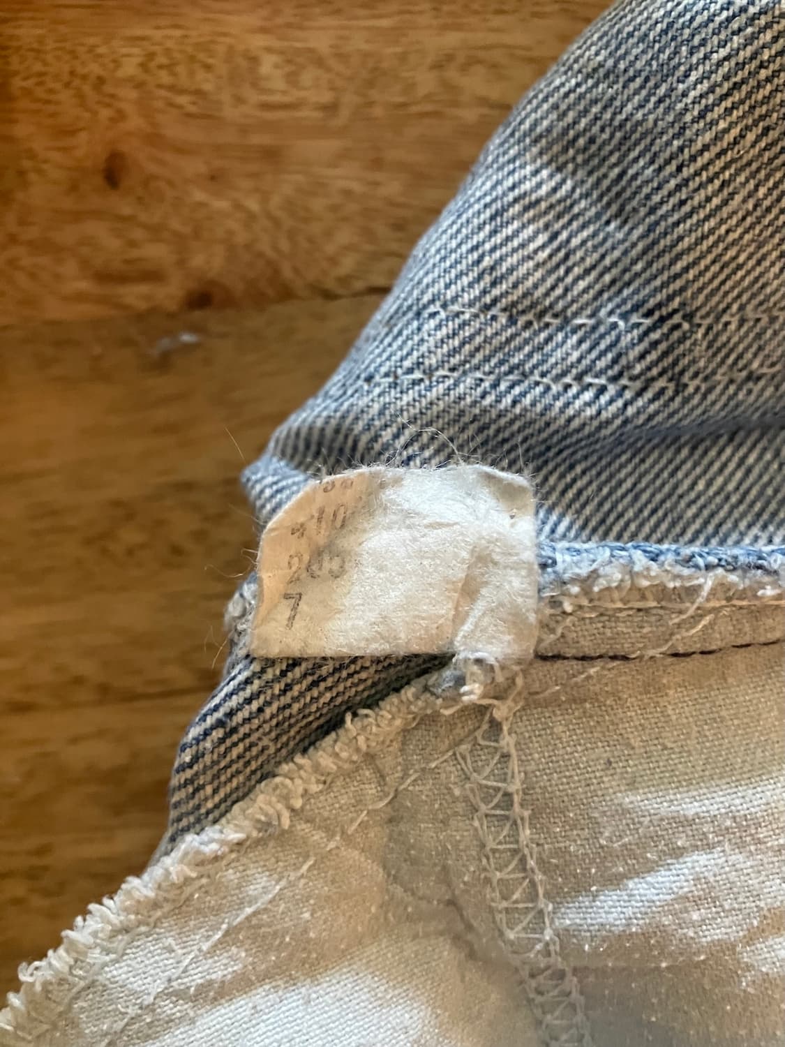 80s USA 빈티지 리바이스 517 오렌지탭 부츠컷 데님 팬츠 상품이미지10