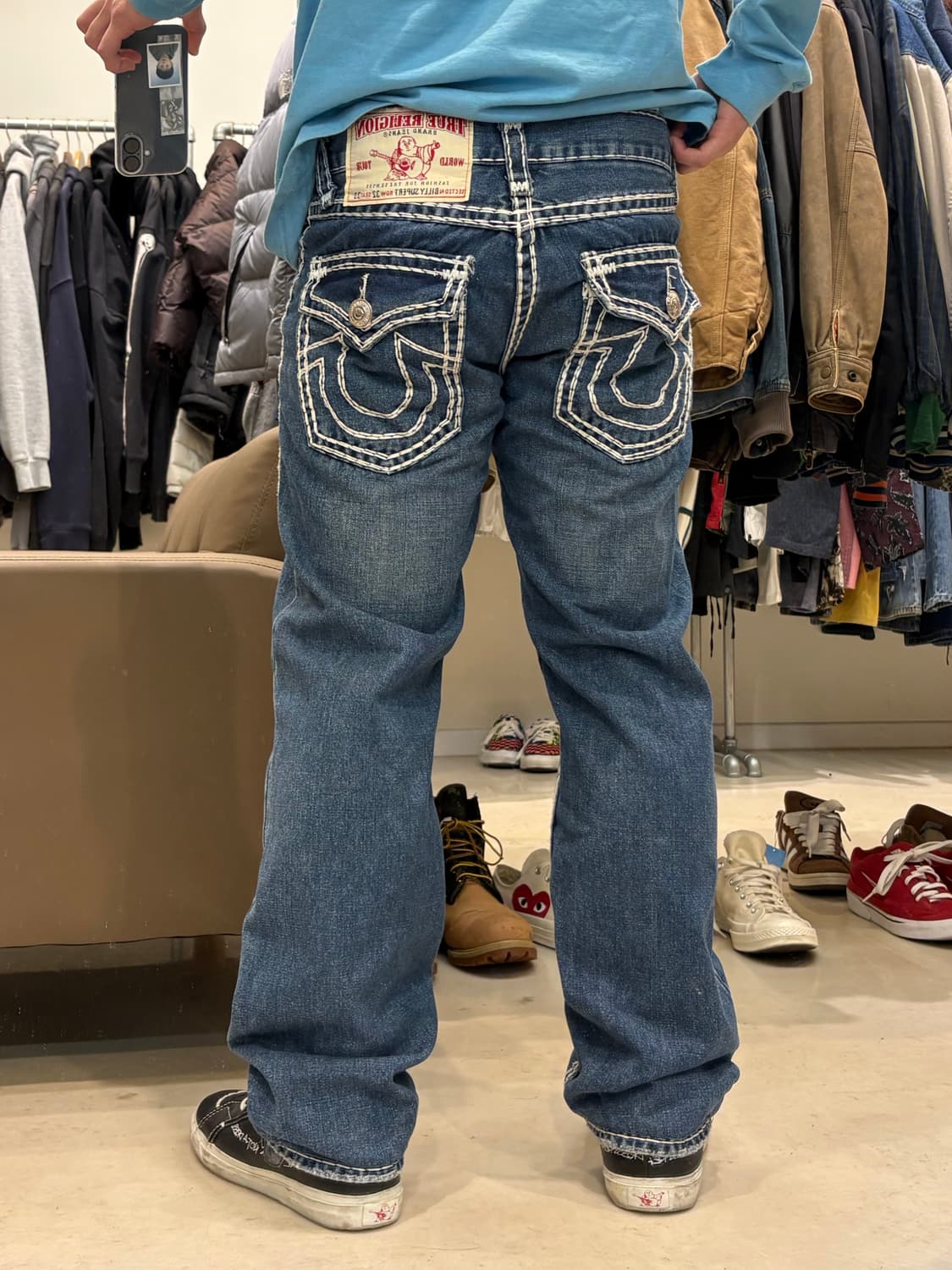 트루릴리젼 빌리 슈퍼 T 데님 팬츠 상품이미지9