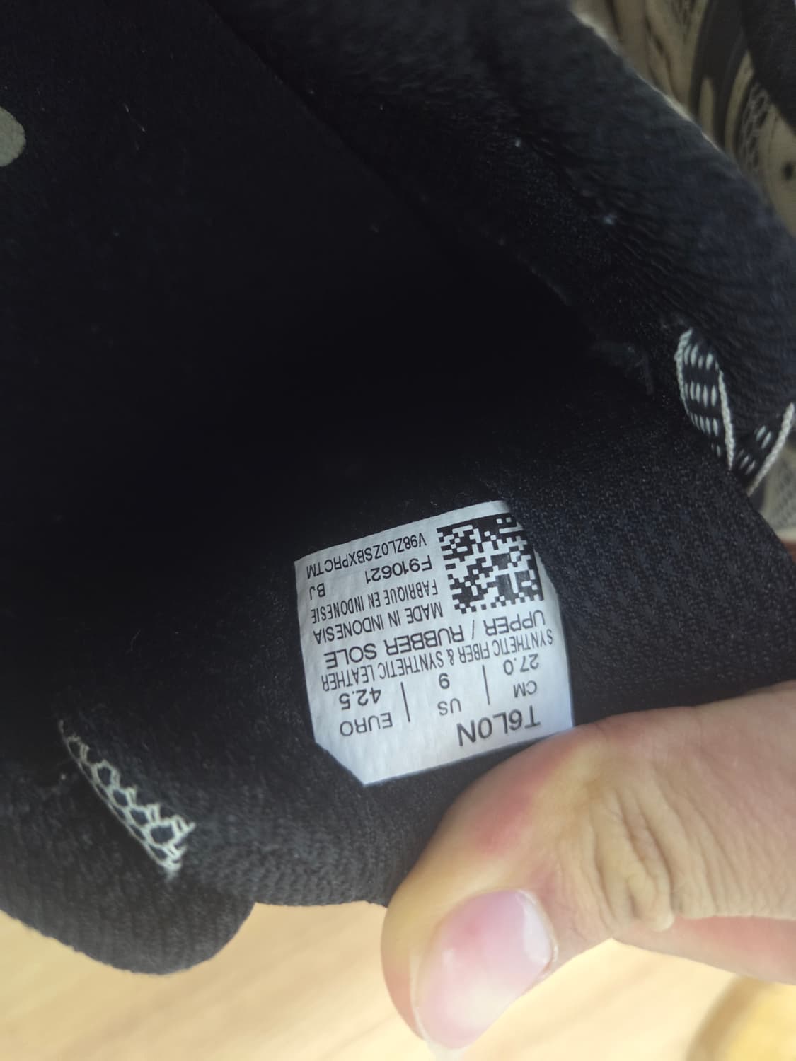 [270size/크림 30만원]  아식스 젤 카하나 8 그레이 블랙 카본 상품이미지7