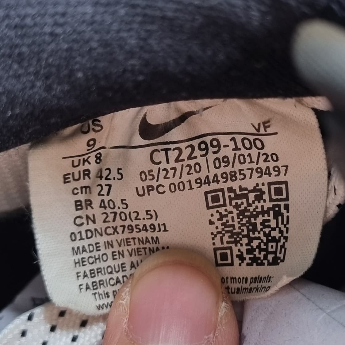 나이키 에어포스1 3M 남성운동화270 상품이미지6