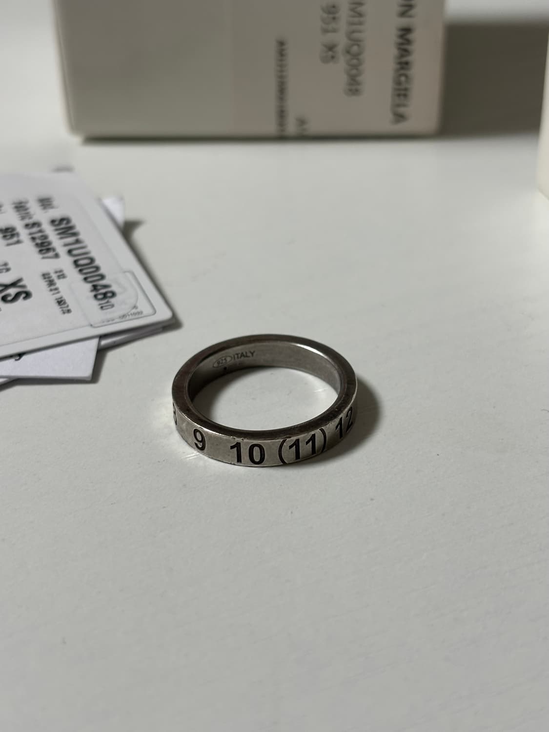 메종마르지엘라 넘버링 반지 XS 상품이미지4