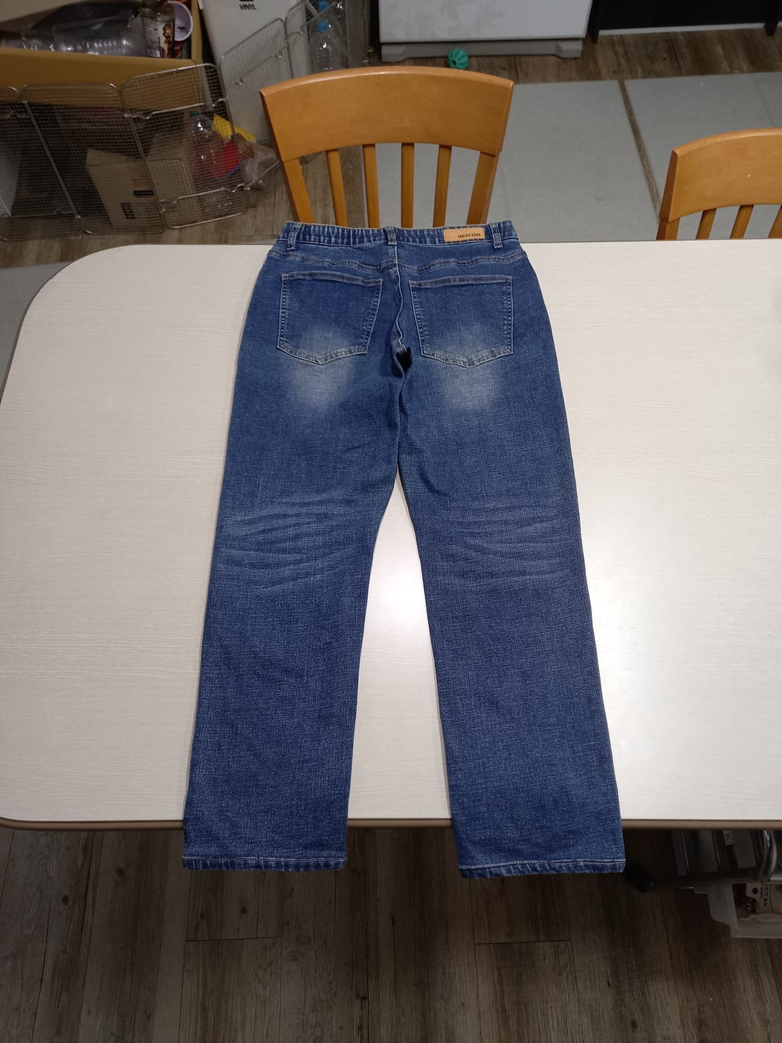 31 INDIGO BANK 워싱 스판 테이퍼드진 31-504 상품이미지2