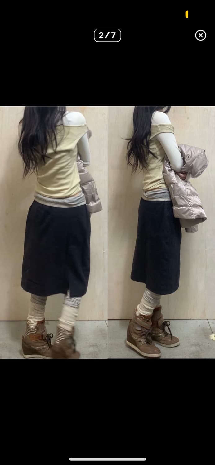 Max Mara 토끼털 경량패딩 상품이미지2