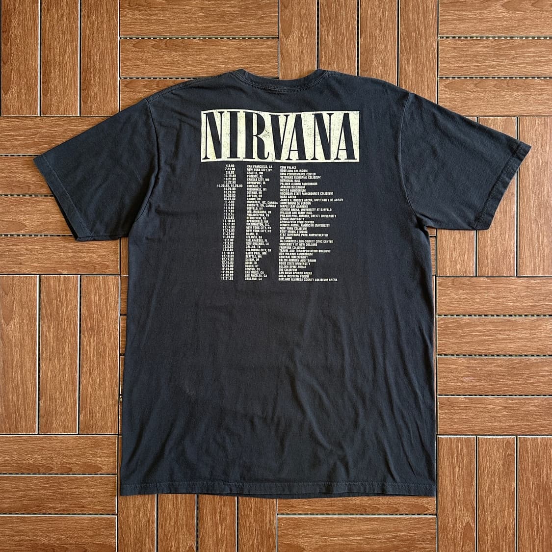 Nirvana ‘In utero’ cotton 1/2 tee 상품이미지2