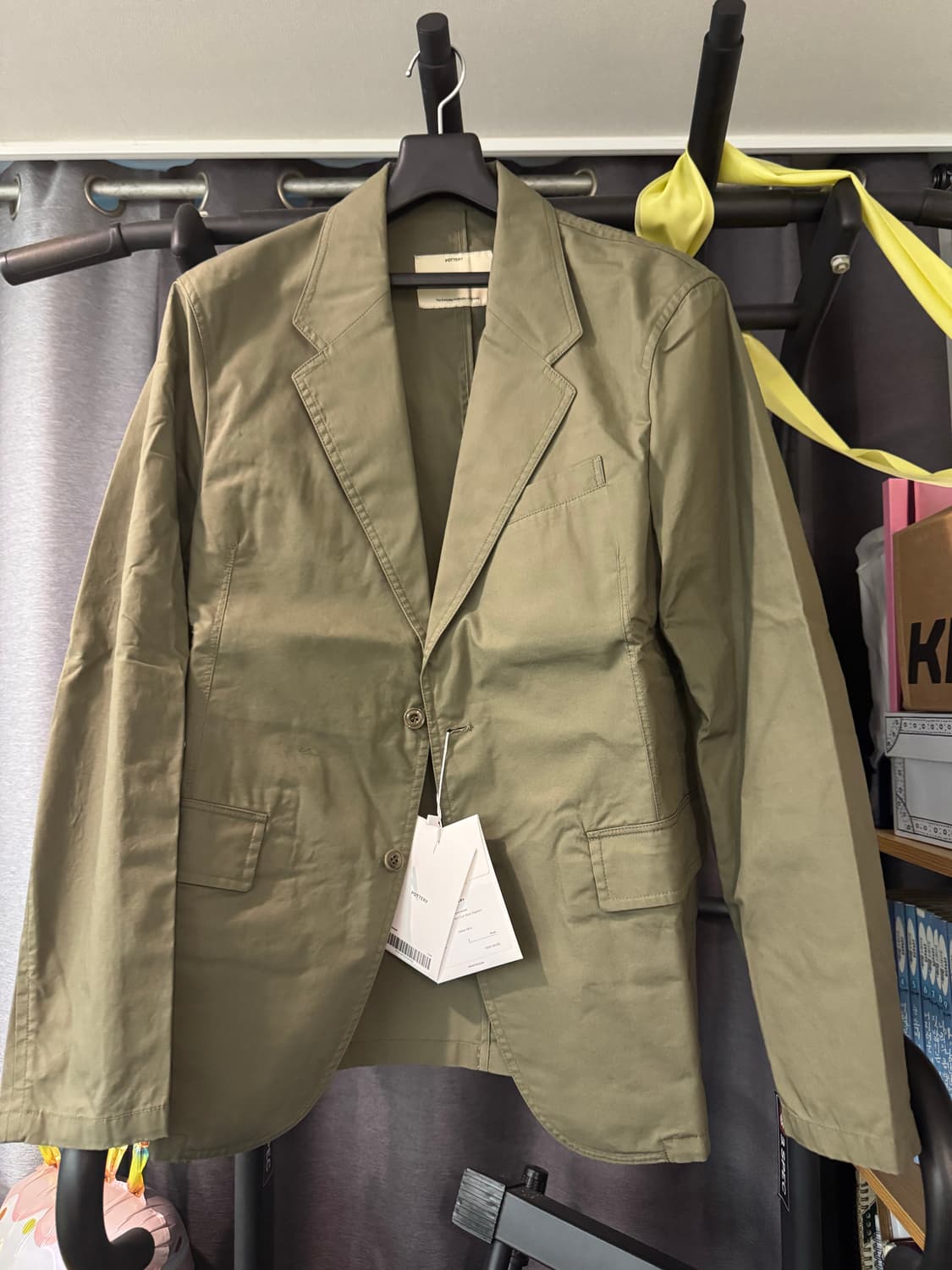 포터리 트레블 자켓 카키 2사이즈 상품이미지1