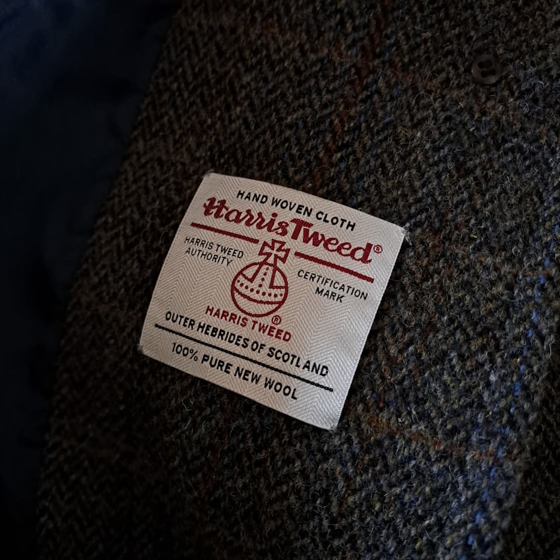 (택포) 23FW 헤지스레이디스  해리스트위드 맥코트 90 A903 상품이미지7