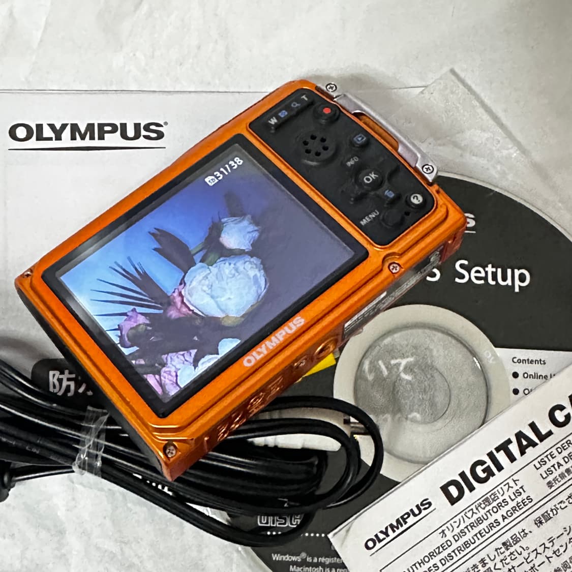 올림푸스 터프 Olympus Tough TG-310 🍊오렌지 빈티지디카 상품이미지4
