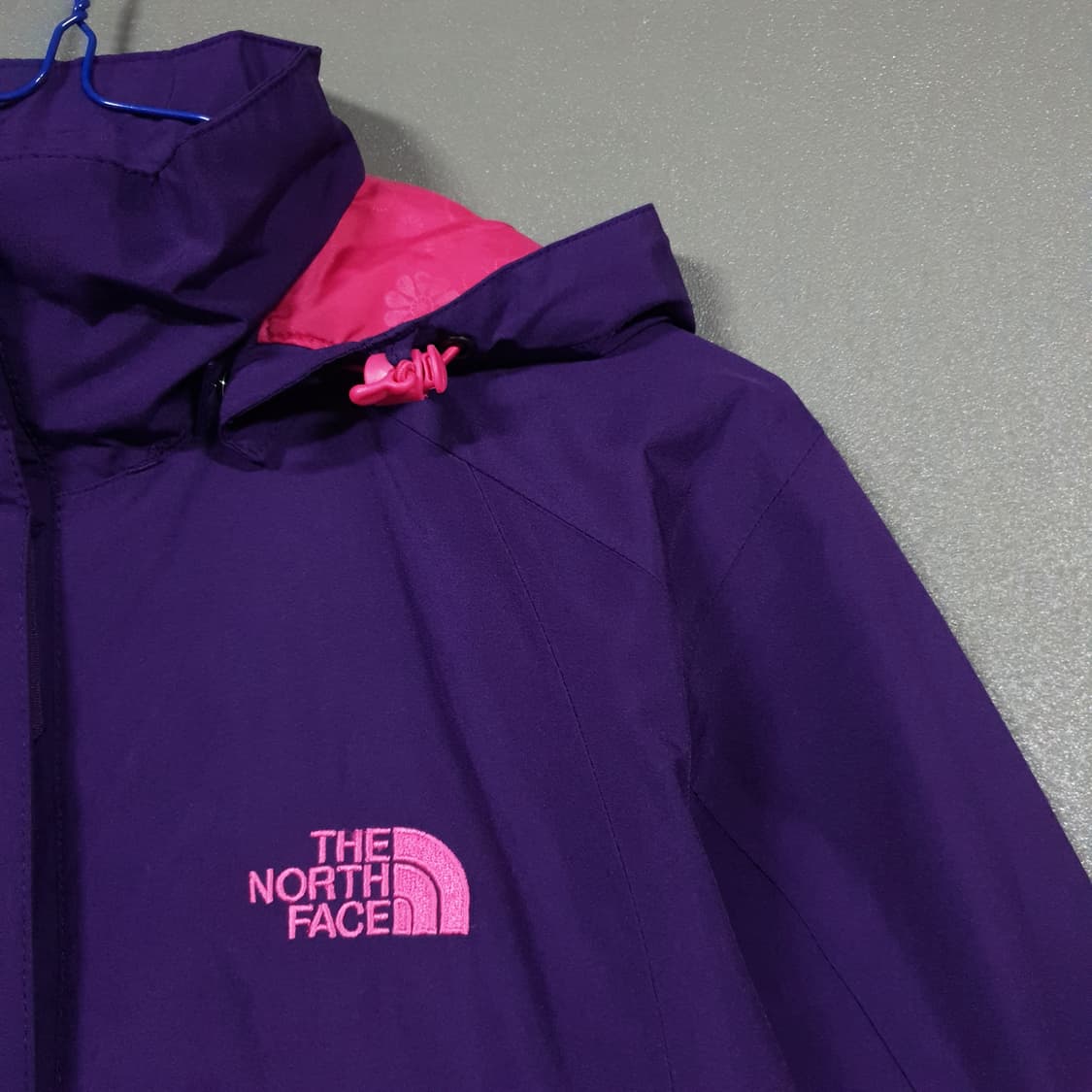 여성 L 노스페이스 고어텍스 퍼포먼스쉘 바람막이 후드 마운틴 자켓 딥퍼플 상품이미지2