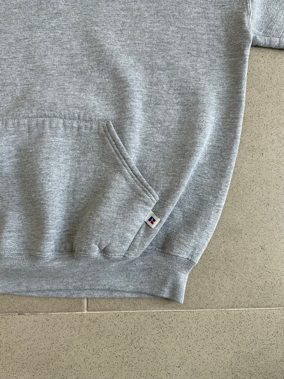 90s 빈티지 러셀 후드 그레이 XL USA 상품이미지3