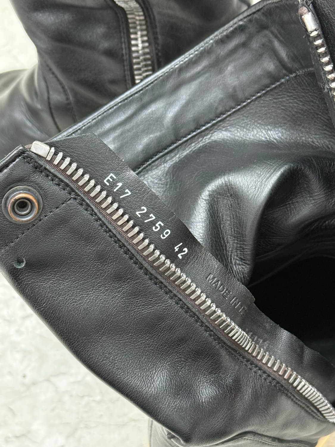 Rick Owens DRKSHDW / 라몬즈 laceless / 42 상품이미지5