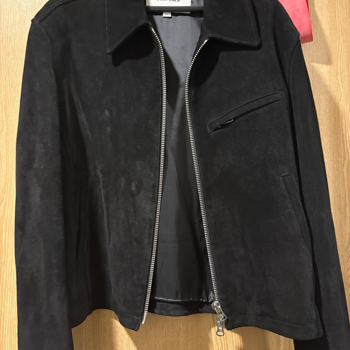 토니웩 스웨이드 자켓 블랙 L 상품이미지3