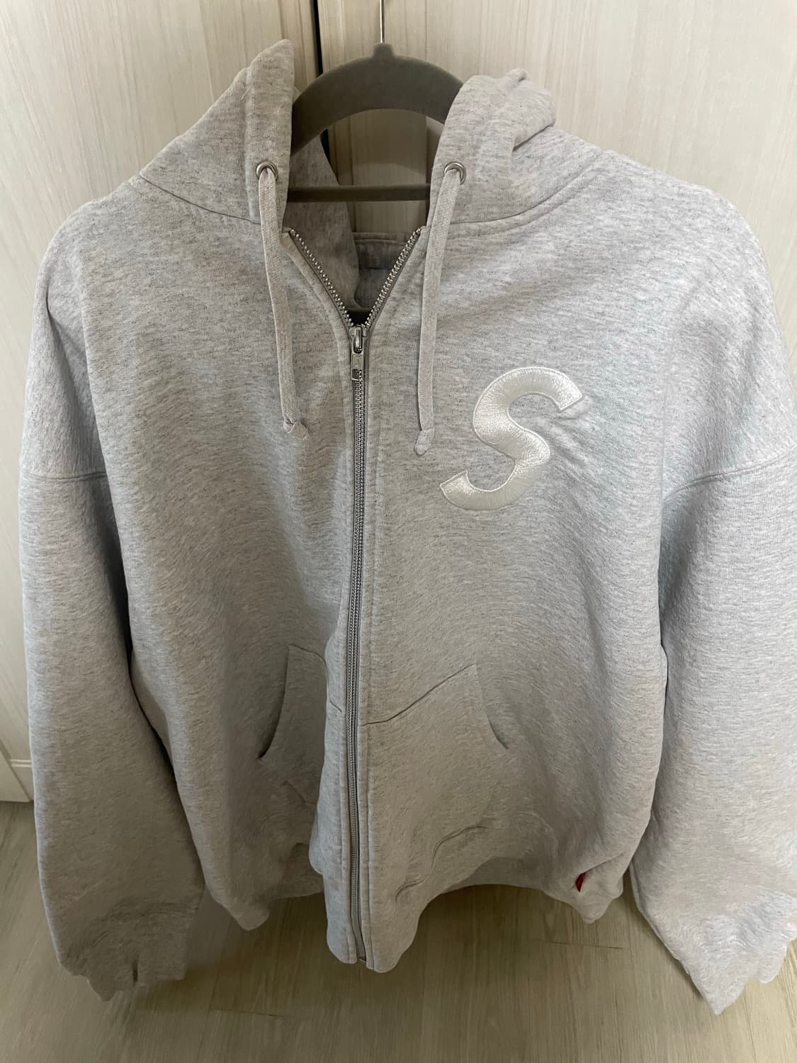 슈프림 S 로고 후드집업 XL 24FW 상품이미지2