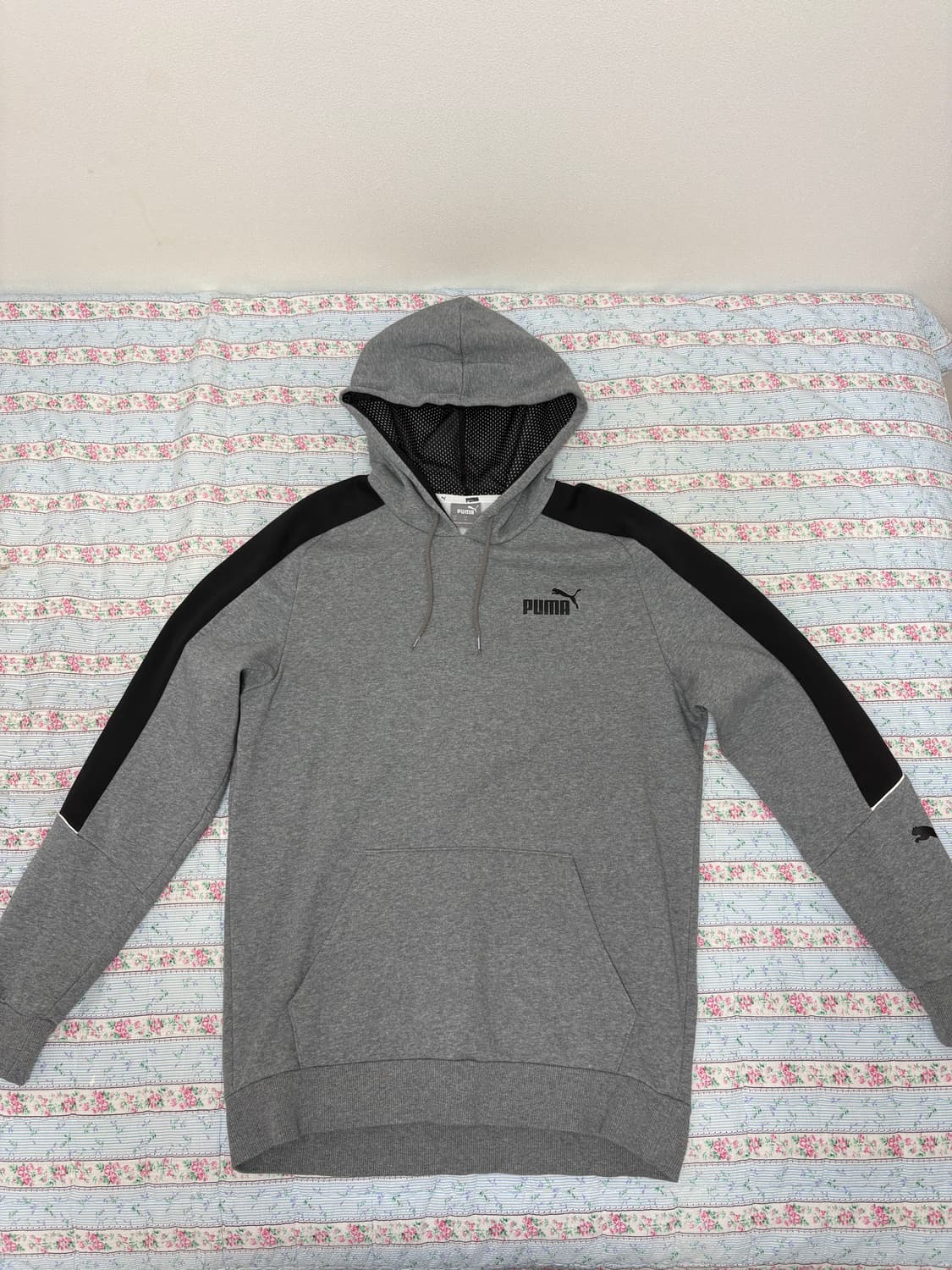 푸마 후드티 블랙배색 m 상품이미지1