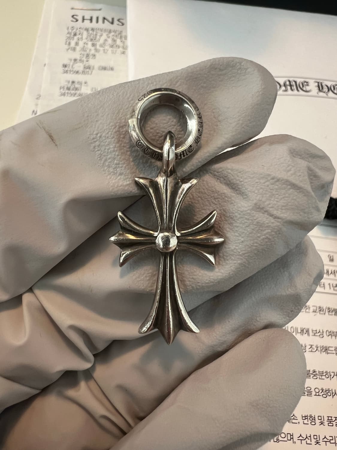 [26인치] 크롬하츠 타이니 크로스 + 정품 볼체인 상품이미지2