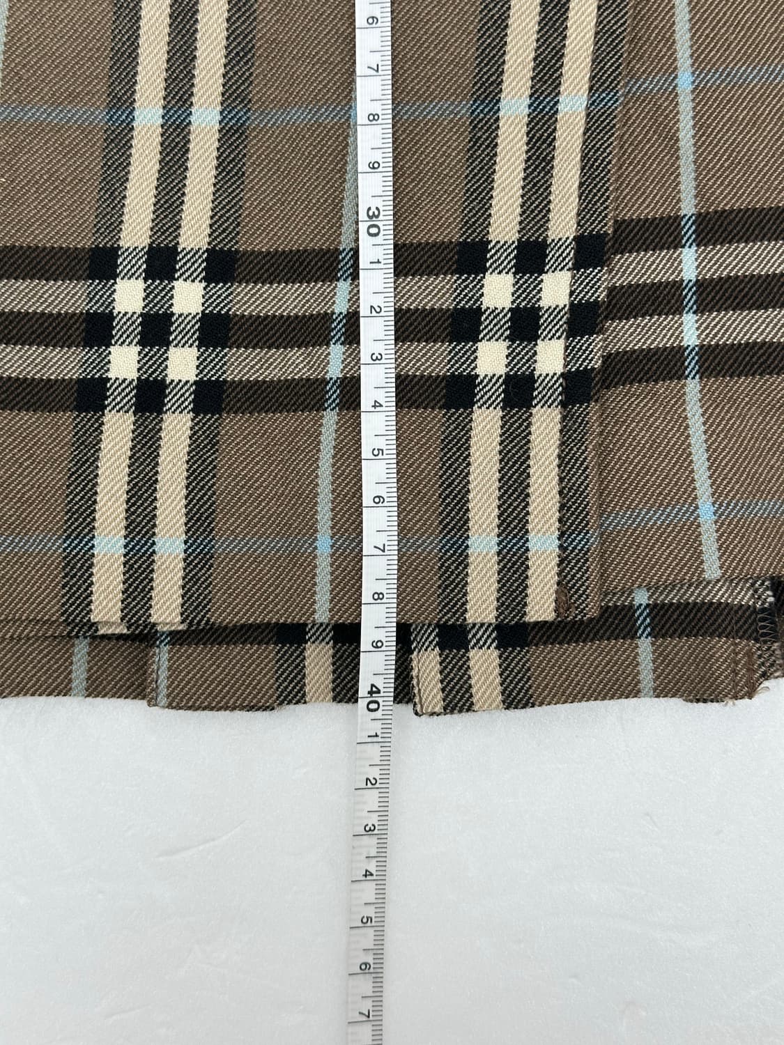 버버리 블루라벨 플리츠 랩스커트 36 상품이미지9