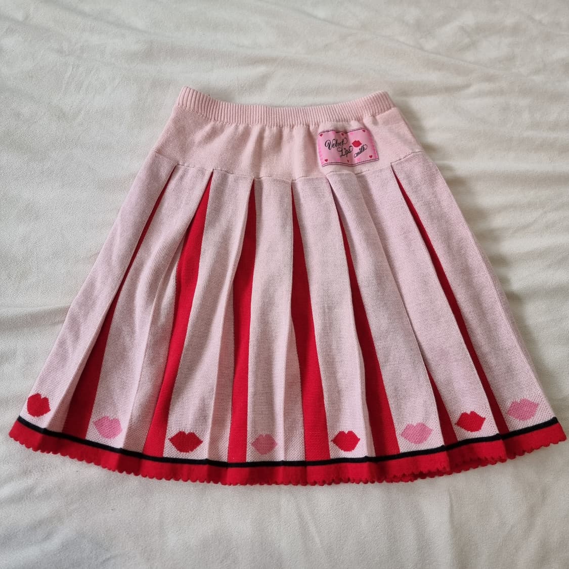 니트 플리츠 스커트 상품이미지2