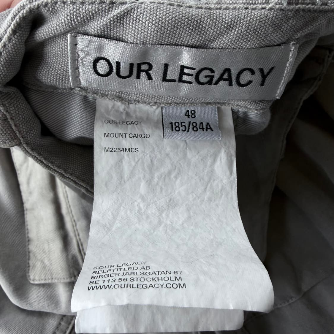 (48)아워레가시 마운트카고 팬츠 스톤 그래블 상품이미지5
