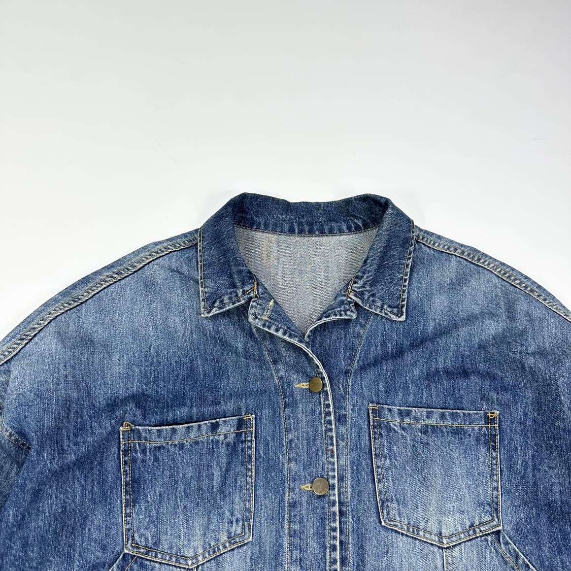 VTG 빈티지 트러커 포켓 데님자켓 (XL) 상품이미지1