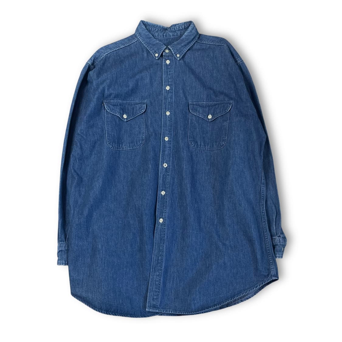 울리치 중청 투포켓 데님 긴팔 셔츠 XL 상품이미지1