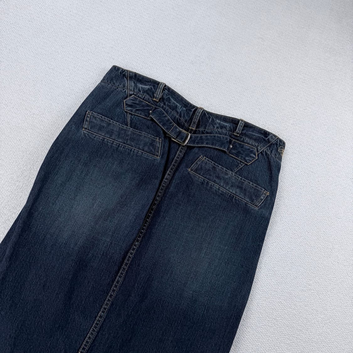 랄프로렌 신치백 데님 롱 스커트 상품이미지7