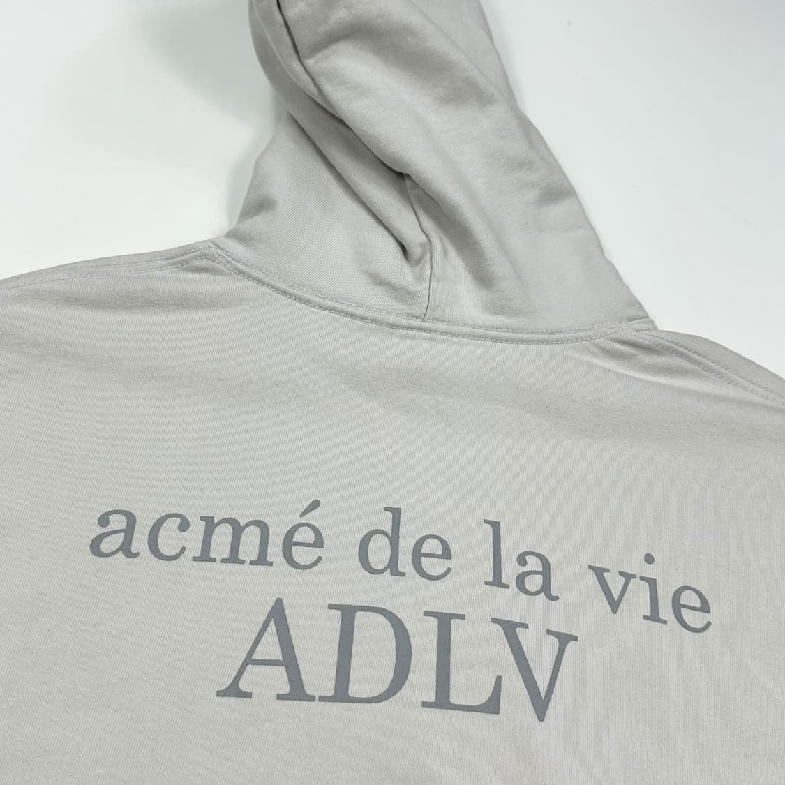 아크메드라비 토끼 라이트 차콜 후드티 (실측 L) 상품이미지5