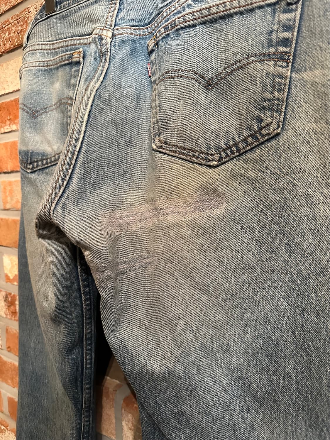 90s USA 빈티지 리바이스 501 0000 데님 팬츠 상품이미지7