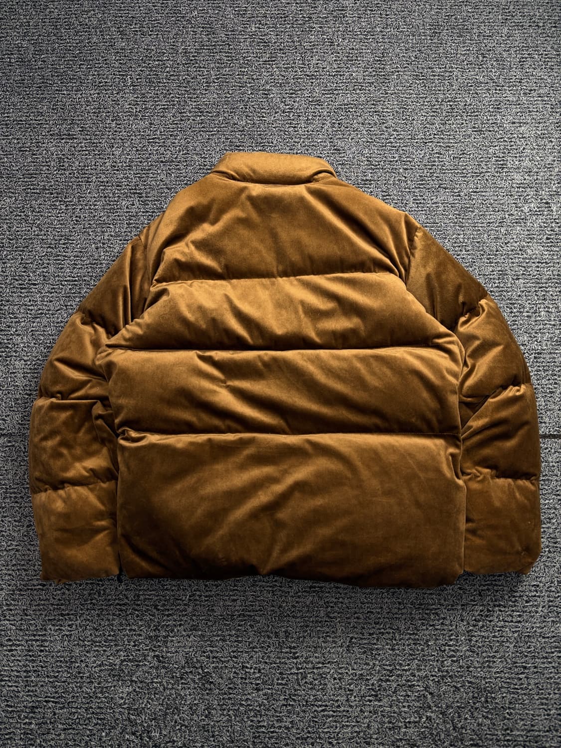 프리즘웍스 아메카지 벨벳 구스다운 푸퍼 패딩 브라운 1973 상품이미지5