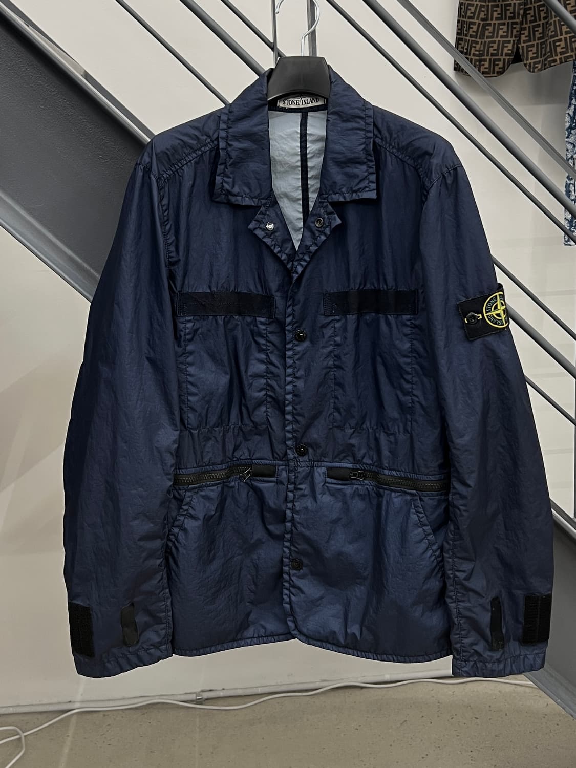 스톤아일랜드 멤브라나 TC 와펜 블레이저 상품이미지1