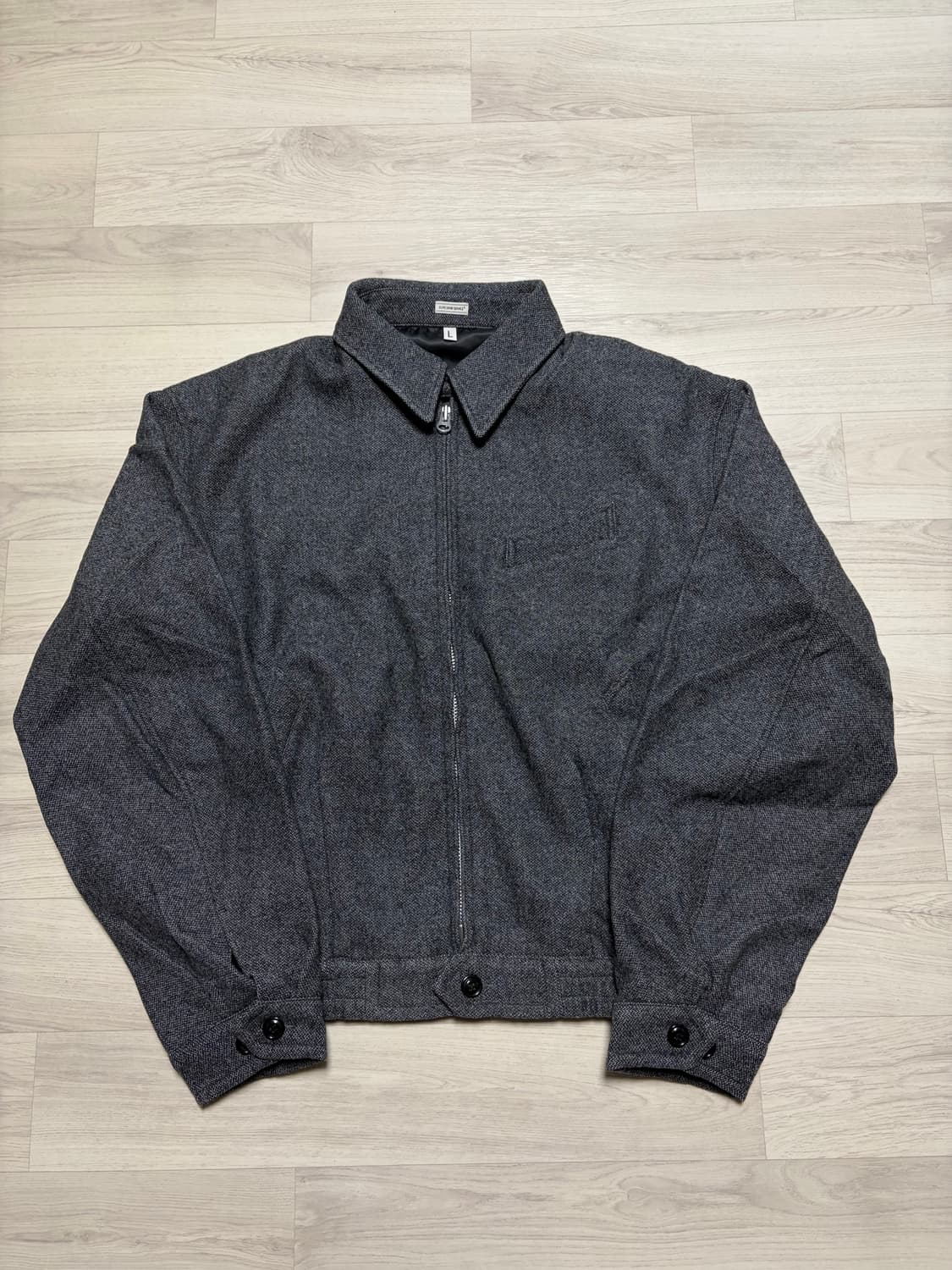 올리브드랩서비스 ODS 스윙어 자켓 차콜 L사이즈 판매 상품이미지1