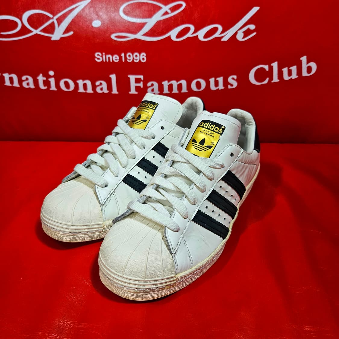 아디다스(Adidas) 80's 슈퍼스타 레트로 화이트 235size 상품이미지2