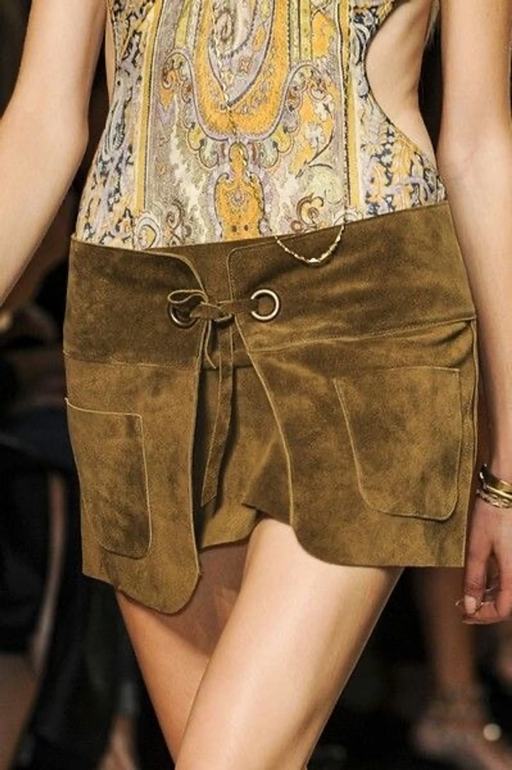 Isabel marant 이자벨마랑 쇼피스 스웨이드 미니스커트 상품이미지1