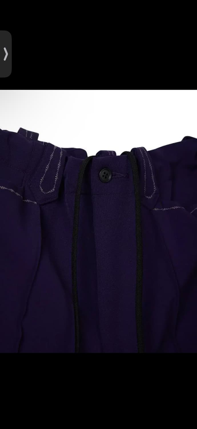 니들스  버터플라이 자수 트라우저 팬츠 퍼플 L라지 상품이미지6