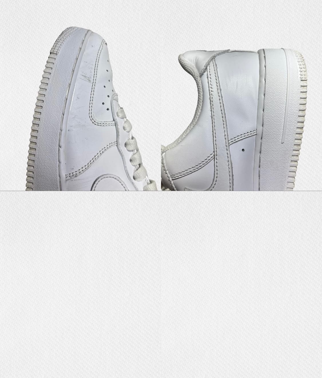 250 나이키 에어포스1 로우 화이트 상품이미지2