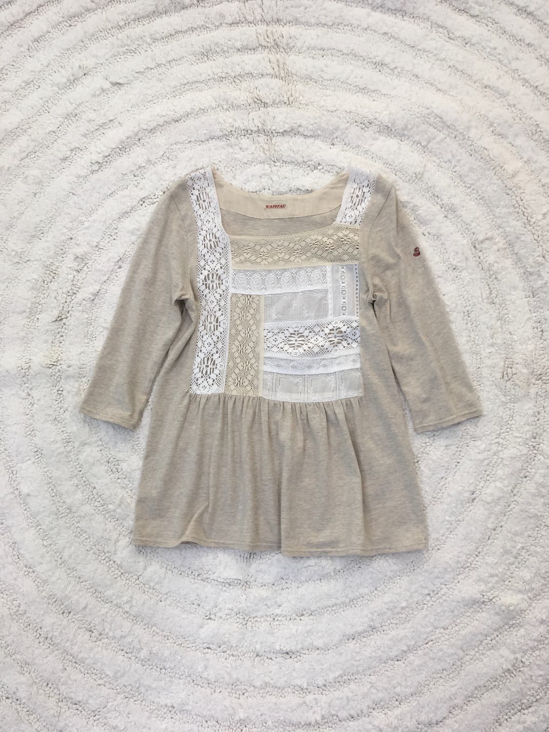 캐피탈 패치워크 탑 상품이미지1