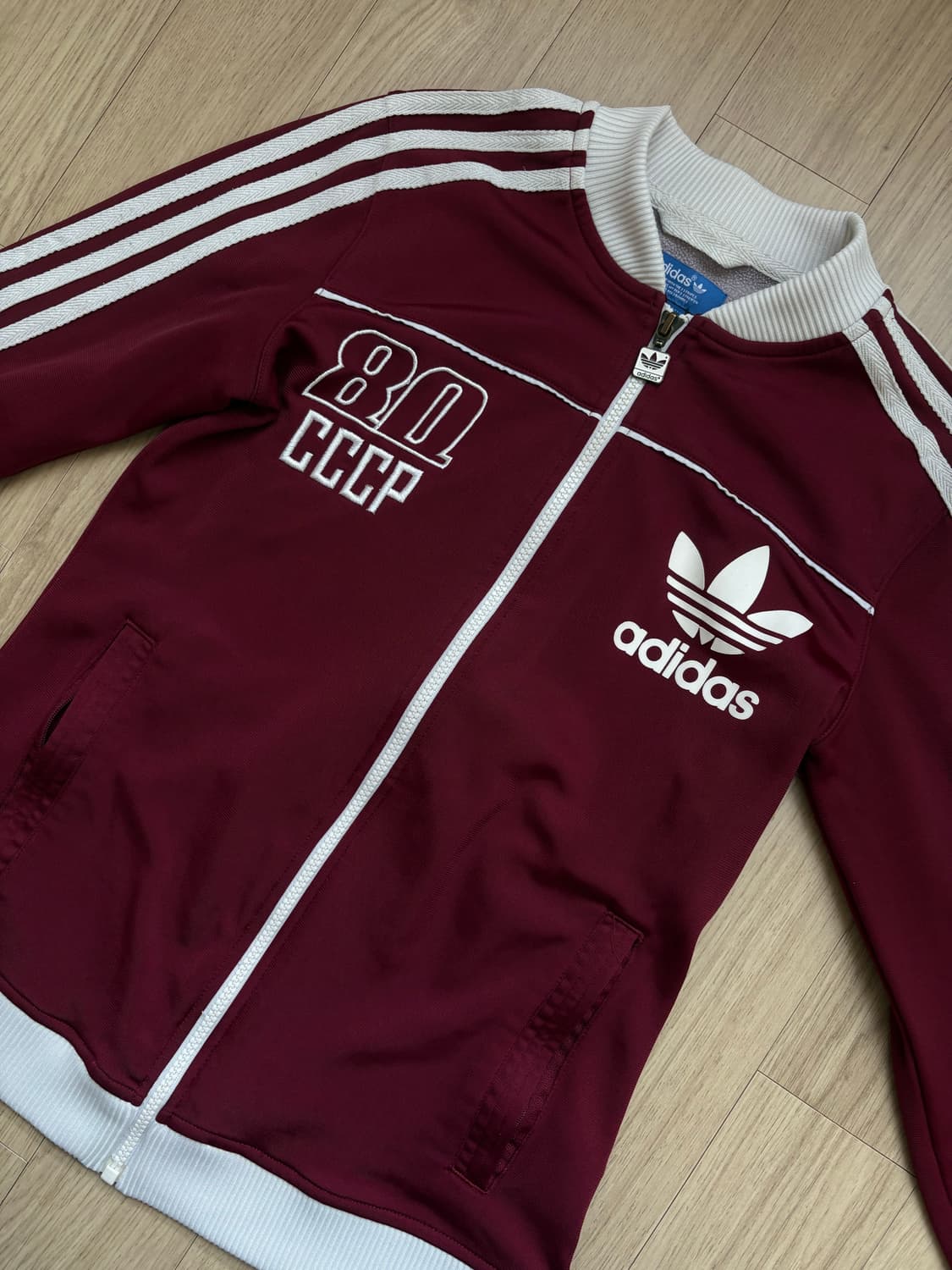 아디다스 버건디 져지 상품이미지1