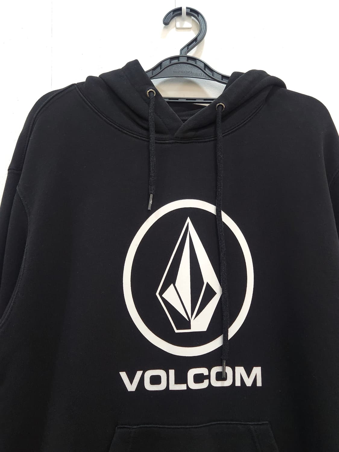 볼컴 프린팅 블랙 후드티 남성 M 95 상품이미지2