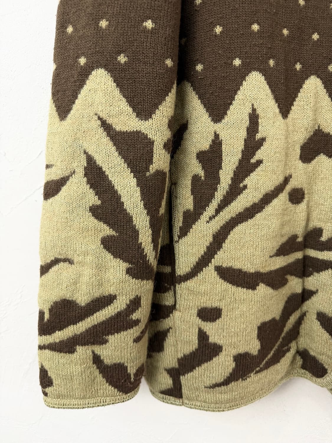 70s 이세이 미야케 패널 니트 자켓 상품이미지4