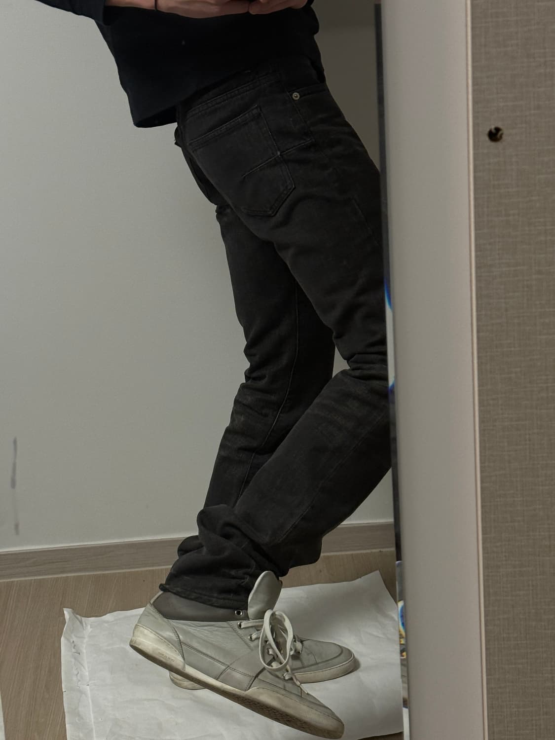 dior homme grey hightop sneakers 상품이미지2