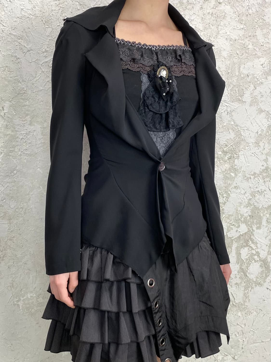 준야 와타나베 꼼데가르송 2004 S/S 컬렉션 런웨이 블레이저 상품이미지3