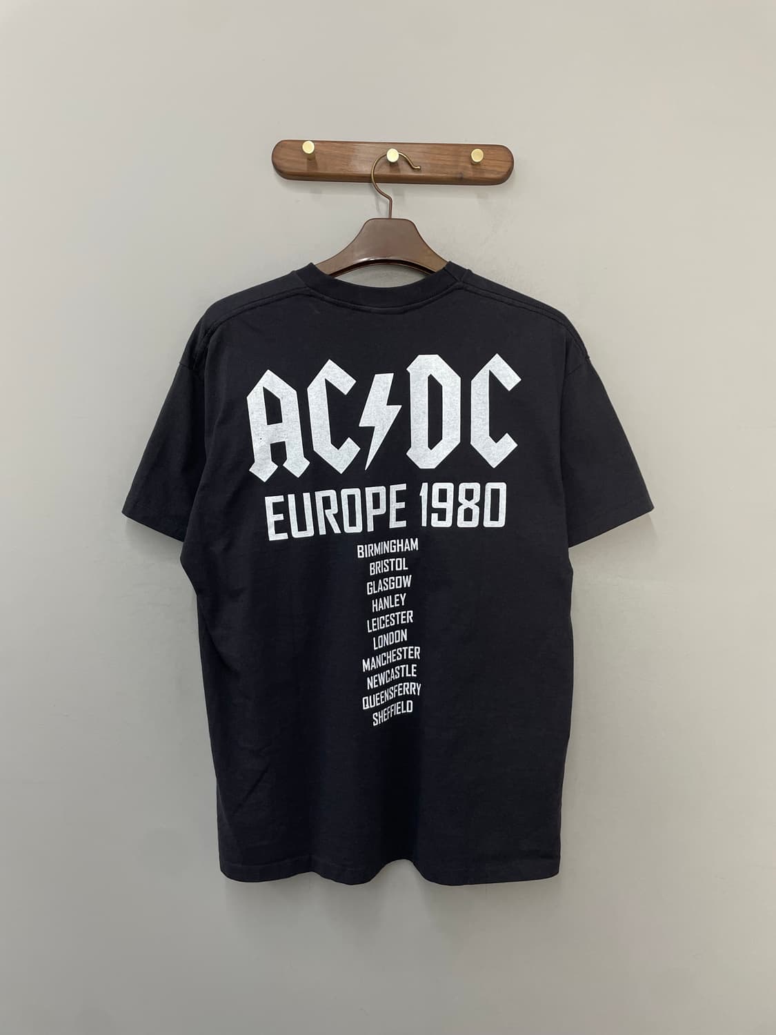 빈티지 베놈 ACDC 프린팅 반팔 H2531 상품이미지4