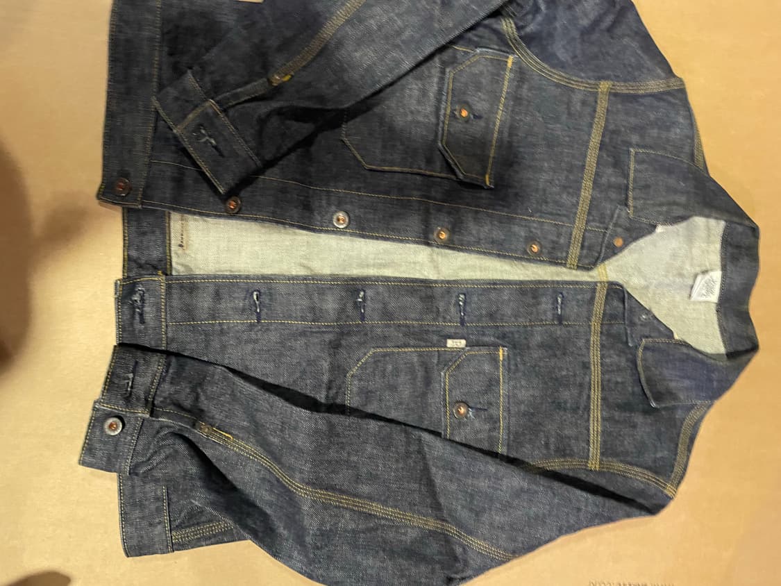 레일카파인굿즈 2세대 데님자켓 xs 95-100 상품이미지1