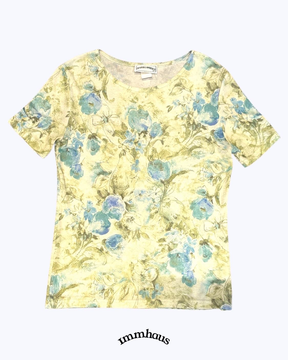 Flower pattern short sleeve 상품이미지1