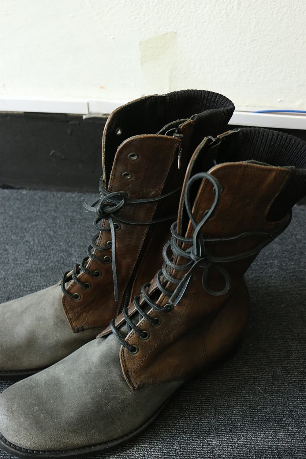 닐 바렛 레이스업 컴뱃 부츠  상품이미지6