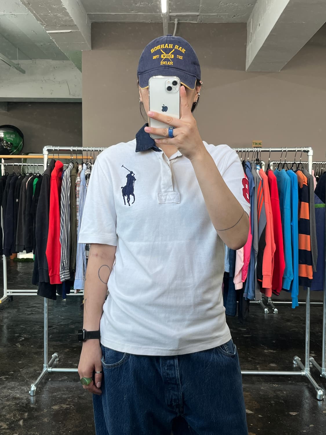 폴로 랄프로렌 빅포니 카라 반팔 티셔츠  상품이미지1